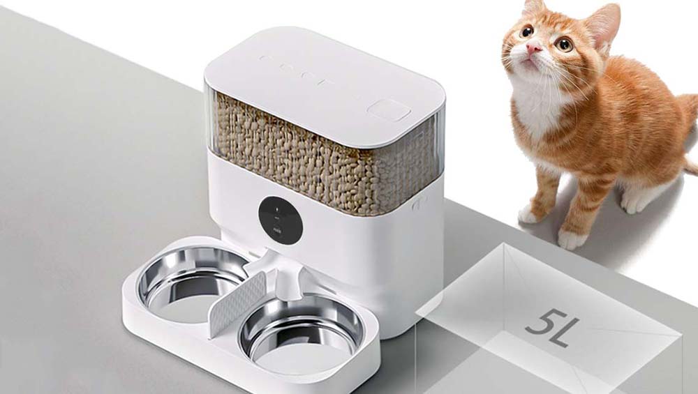 猫粮自动喂食器